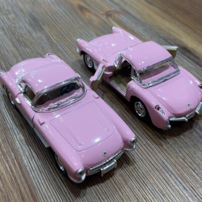 1957 Pink Chevrolet Corvette