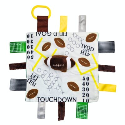 Football Tags Crinkle Toy