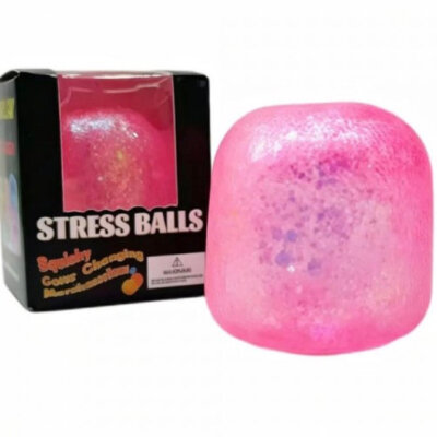 Glitter Gumdrop Squishy
