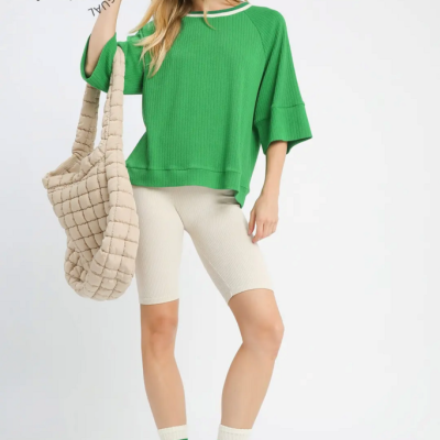 Ribbed Knit Top