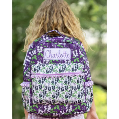 Girls Backpack - Wisteria Large