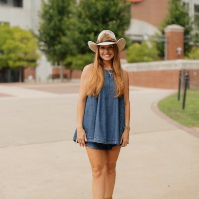 Scottie Washed Denim Top & Short Set