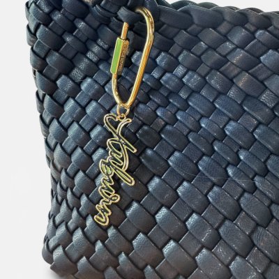 Auburn Cursive Bag Charm
