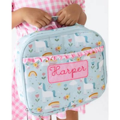 Insulated Lunch Bag - Unicorns
