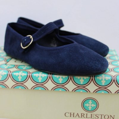 Dallas Navy Suede