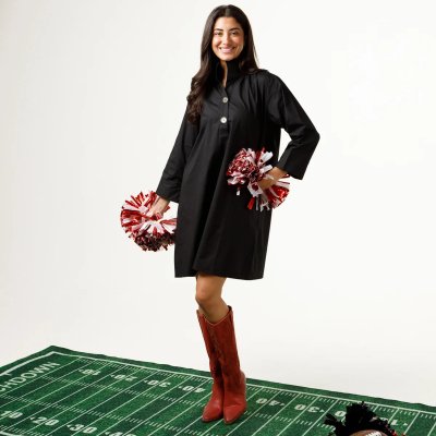 Arden Dress - Game Day Black