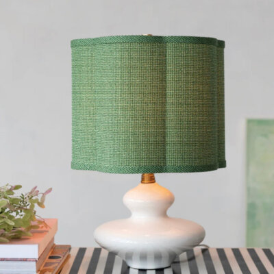 Scalloped Shade Table Lamp