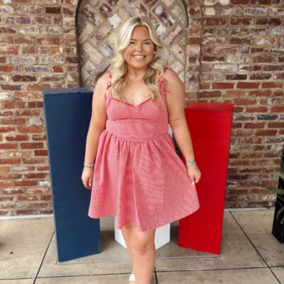 Sweetheart Gingham Dress