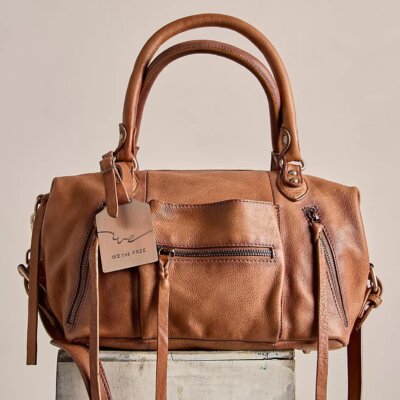 Free People Baby Emerson Tote- Saddle