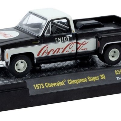 M2 Machines: Coca - Cola 1973 Chevrolet Cheyenne Super 30