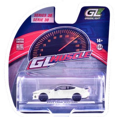 GreenLight: GL Muscle Series 30 2024 Ford Mustang in Oxford White