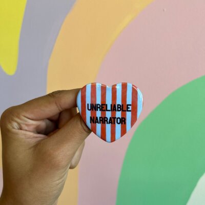 Unreliable Narrator Pin