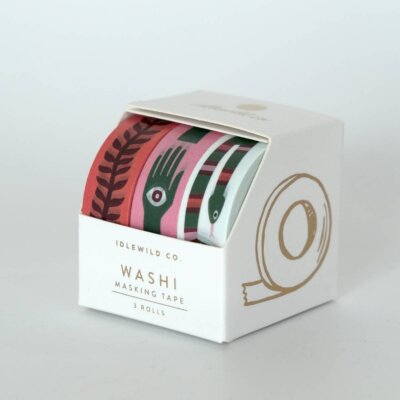 Washi Tape, Set of 3 | Folk Art Prints