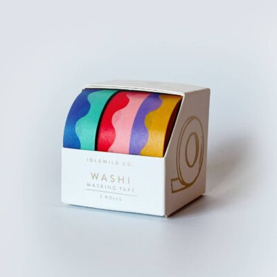 Washi Tape, Set of 3 | Squiggle