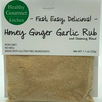 Healthy Gourmet Kitchen - Honey Ginger Garlic Seasoning Blend