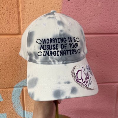 Worrying is a Misuse of Your Imagination Oopsie Daisy Hat