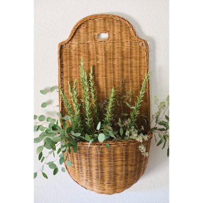 Rattan Wall Basket