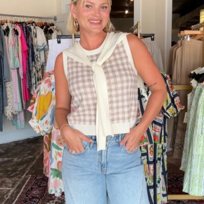 Ivy League In Oatmeal Top