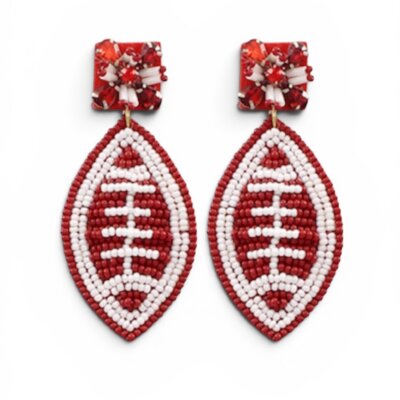 Ready To Tackle The Tailgate Earrings