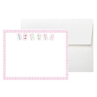 Bam Let's Mahj Note Card Set