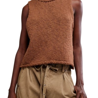 Opal Knit Tank Emperador