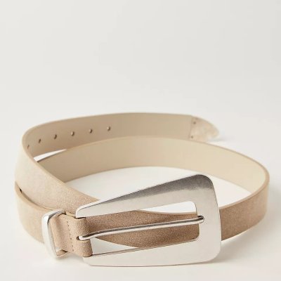 Patcha Suede Belt Biscotti