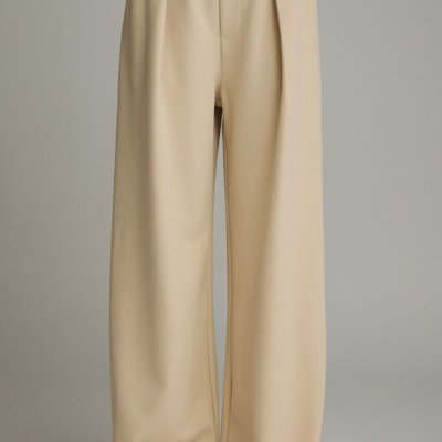 Belted Wide Leg Pant