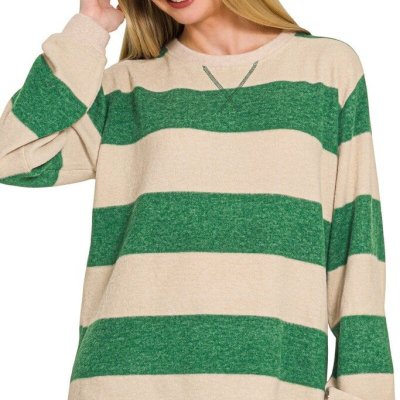 Striped Hacci Sweater
