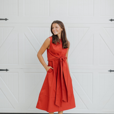 Rust Ember Maxi Dress