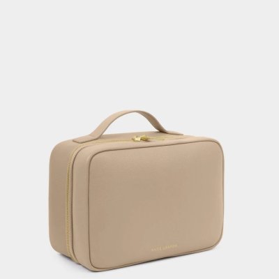 Hanging Wash Bag - Light Taupe