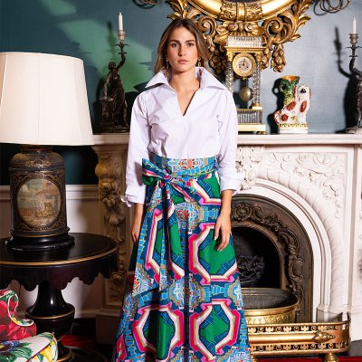 Portico© Brady Wrap Maxi SKirt