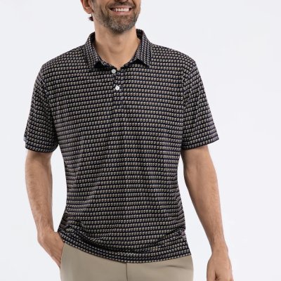 Harvey Polo - On The Rocks Navy