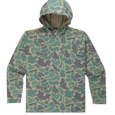 Marsh Wear Boy's Buxton Hagood Hoodie Green Mallard