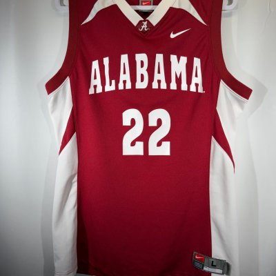 Ronald Steele Alabama X Nike #22 Basketball Jersey Large