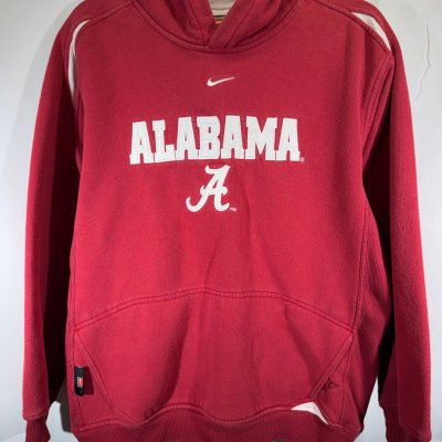 Nike X Alabama Crimson Hoodie Sweatshirt Youth Large