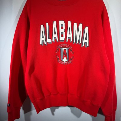 Vintage Alabama X Jansport Red Crewneck Sweatshirt Medium