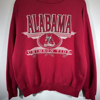 Vintage Alabama Crimson Crewneck Sweatshirt Medium