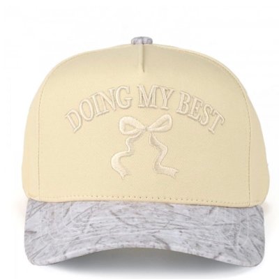 "Doing My Best" & Bow Baseball Cap