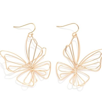 Butterfly Drop Earrings