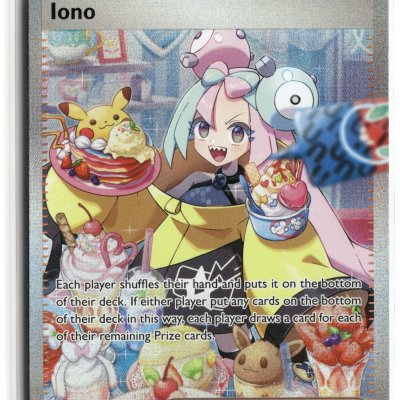 Pokemon SV02: Paldea Evolved Iono 269/193 Holo