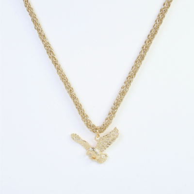 Carmen Coin Necklace - Eagle