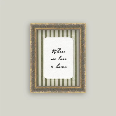 "Where We Love" Framed Art