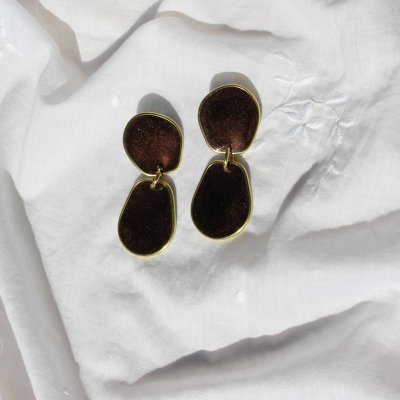 Espresso Statement Earrings