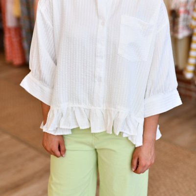 The Hampton Top in White