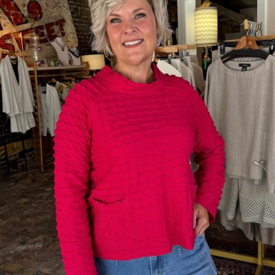Habitat Wineberry Textured Pocket Top