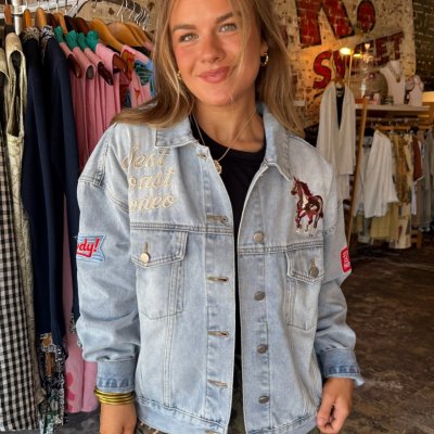 Not My First Rodeo Denim Jacket