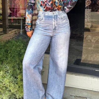 Faux Real French Terry Pants