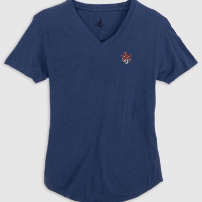 Auburn Johnnie-O Merediths Tee – Vault Logo in Twilight