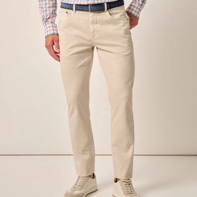 Carmel Sateen 5-Pocket Pant Stone