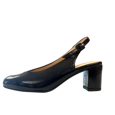 Black Patent Slingback